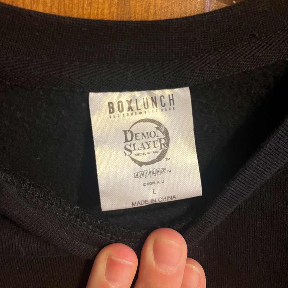 Demon Slayer box lunch sweatshirt